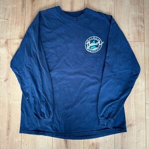Vintage Balboa Beach Company Hanes Beefy T Long Sleeve Shirt